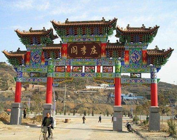 仿古牌樓