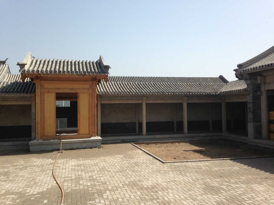 山西中陽(yáng)四進(jìn)院施工案例
